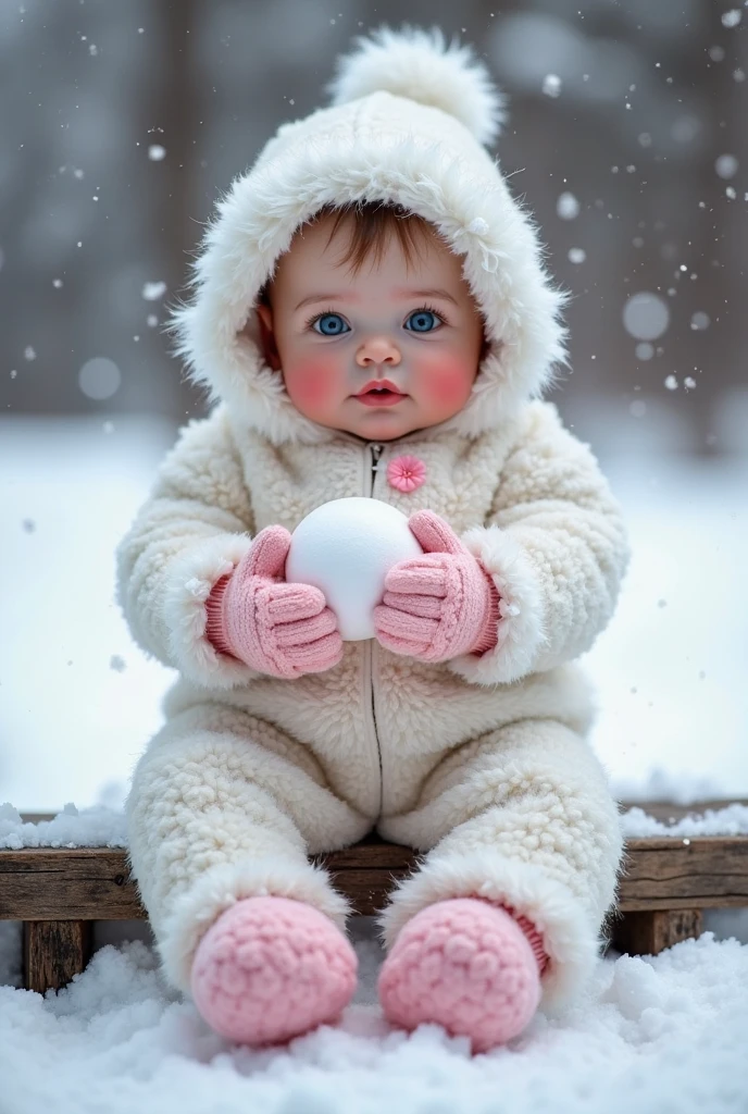 Name text "APPICS" Amethyst cute baby snowman, crossed arms, christmas snow theme ,Beautiful Sparkling and thunder ,rainbow smoke with iridescent hearts and falling snowflakes, no background, with white background. , anime, illustration, product, painting, 3d render, poster, dark fantasy, portrait photography, architecture, photo, typography, fashion, cinematicv