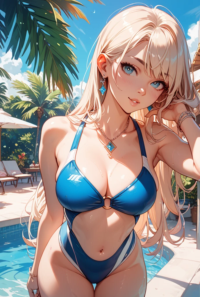 masterpiece, best quality, extremely detailed CG unity 8k wallpaper,((Upper Body)) ,((Upper Body head close-up shot of a beautiful little girl)), , Elegant Long straight blonde hair, (Mckenna Grace), ((gigantic breasts,thighs,Autoluminescence skin)), (red:green) golden (Glittering tutu,long Bunny Ear Headgear, , Bow-tie, No panties, genitals visible), ((spread legs)),(), (Blush), wet skin, (seductive smile), (Underwater World), pretty face, key art, award winning, intricate detail realism hdr, by (ruan jia and artgerm and range murata), Photorealism, Hyperrealism, ultra realistic, dramatic light, intense shadows, gorgeous view, depth of field