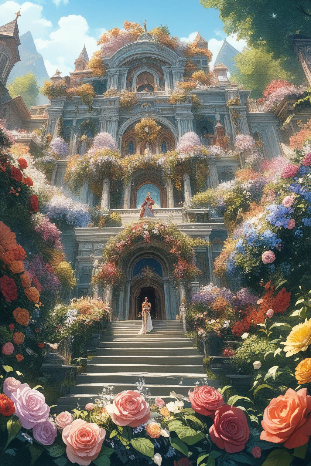 textless, ChristainBale standing in the English Countryside