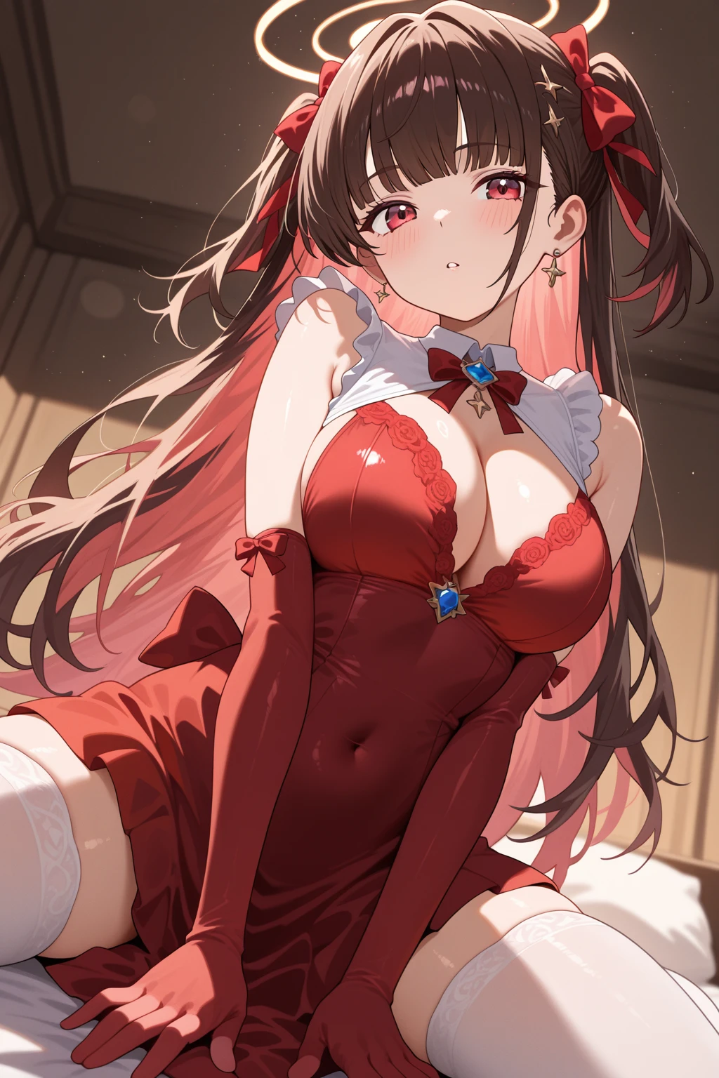 Detailed background, masutepiece, Best Quality, 1girl in, reimu hakurei, Brown hair, hair tubes, Hair Ribbon, Brown eyes, nontraditional miko, Purple and white trees々Lush forest, fireflys, Water, Purple Theme, White theme, Mystical, Magical,huge-breasted,Seductive smile,cum overflow,excessive cum in,Female masturbation, Juice,Female ,Revealing clothes,Ahegao, blush, Sweat, Open mouth, Rolling eyes, Tears, Tongue out,Spread legs,Standing,