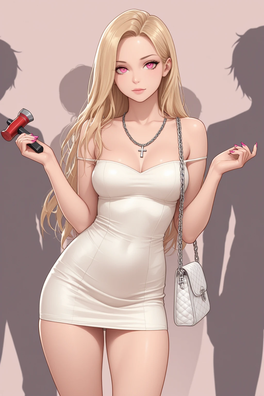 girl, sexy, dress, pale skin, standing <lora:kidmoStyle:0.7>