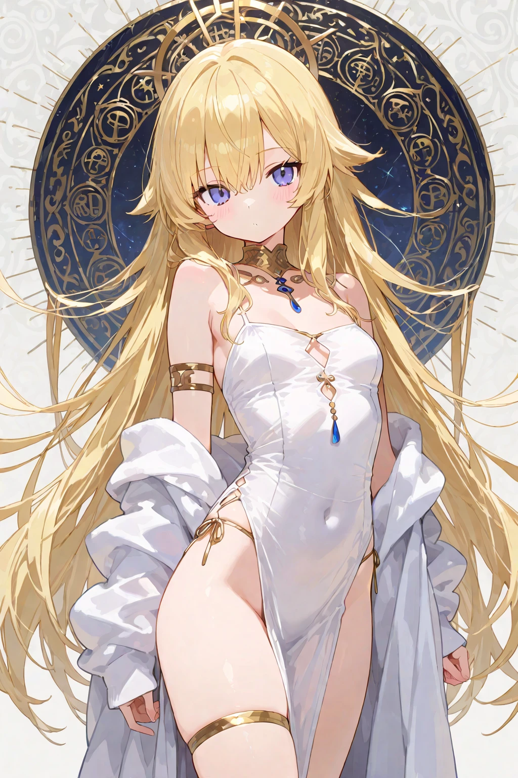((best quality)), ((masterpiece)), (detailed), 完美Body,Best body shape,best quality, masterpiece, High resolution, 1 Girl,blush,(Charming smile:0.8),Star-shaped pupil,Bikini,Hair accessories,,Pretty Face,Above_Body, ,Full breasts,,Golden ratio figure,Tyndall effect,Reality, Dark Studio, Edge lighting, Two-tone lighting,(High Detail Skin:1.2), 8K uhd, Digital SLR Camera,Wide Angle,Third person perspective,Full body shot, soft light, high quality, Volumetric Lighting, frank, photo, high resolution, 4k, 8K, Bokeh,huge ,Wide hips,(National Foundation:0.6),