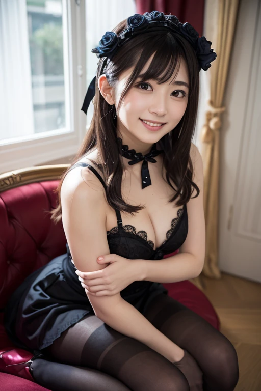 in a hotel room, age 25, on top of the bed, ((Dorsal position、Raise your hips、Inset、Deep joy、Strong pain、Ecstatic eyes:1.2),desperation, ((I close my eyes and sigh heavily:1.2))、Ecstatic face、Make-up natural, Climax Expression、I look up、looking at the ceiling、To hold on:1.5)), Close your teeth、The entire body is designed, Granblue pattern: comely, sweet and cute gothic lolita girl wearing ruffled lace socks ( Um comely rosto doce) 巨大なneckleace、thighs thighs thighs thighs、Gothic Lolita Dress Head Gothic Lolita Fashion、skirt with ruffles、shining skin、neckleace、Lots of frilly socks、long wavy silver hair、offcial art,Highly detailed CG Unity 8K wallpaper, (work of art:1.0),(highest quallity:1.0), photoshoot, 8K, Be careful when browsing, high resolution, Photo Kodak 400, Film grain, Lens flare glare,See your viewers