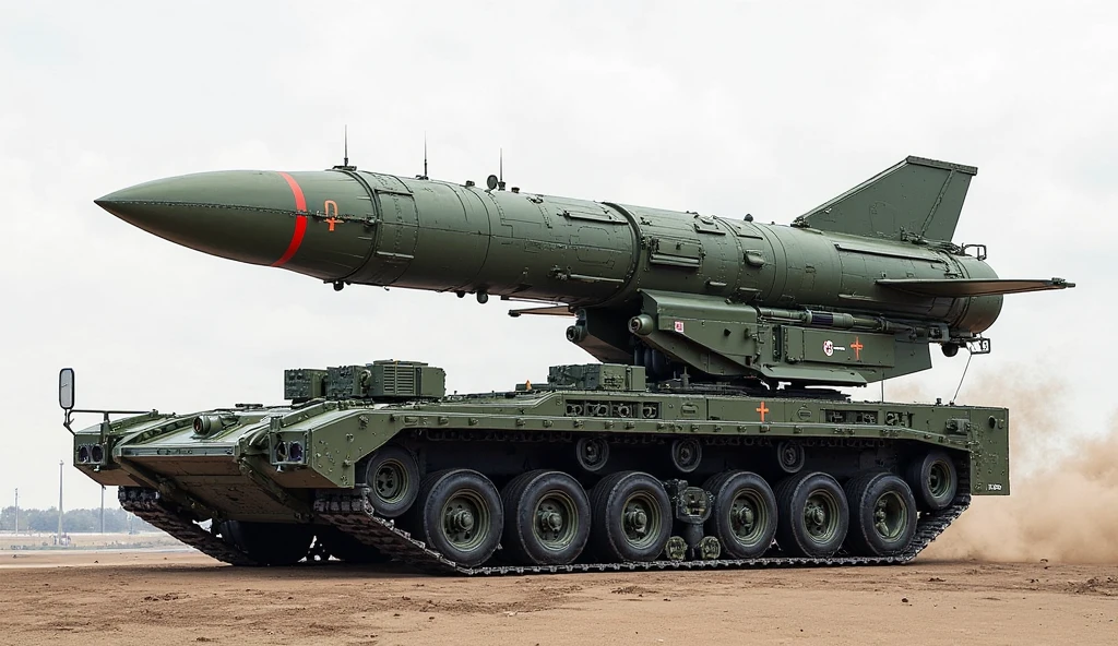 (masterpiece, best quality:1.2), ultra-detailed, missile system vehicle, (realistic:1.5), <lora:EdobAntiAir_v1.0:0.8>