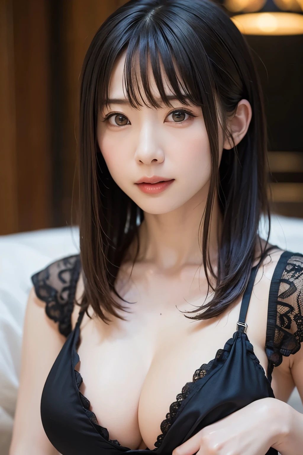 (table top, highest quality、High resolution:1.4、very attractive beauty、Adds intense highlights to the eyes、look closely at the camera:1.4、Beautiful woman full of charm、ideal body proportions、perfect anatomy、brunette short bob hair、shiny hair、bangs:1.4、光沢のあるbangs:1.4、lip gloss),1 girl, Report, light brown shiny hair, scarf,realistic, looking at the viewer、Please tilt your head slightly, bright colored crystal light blue eyes, short and shiny hair、 chest中央に穴の開いた白いタートルネックの衣装,chestの真ん中に丸い穴のあるセクシーな白いタートルネック ニット セーター、 lips, lip gloss, Upper body、Big eyes、eyelash、face is a little red、embarrassing)、((italian road in winter))、((short hair with Big eyess、Give students very powerful highlights、{Huge|big|Hugeな|mega} chest:2、very bigger chest:2、look at the audience、very beautiful beauty、show me your ears、long neck、smile、smile、Happy、beautiful teeth、口を開いてsmile、heart shaped eyes))、28 years old、very cute super model、bangs:2、portrait:2