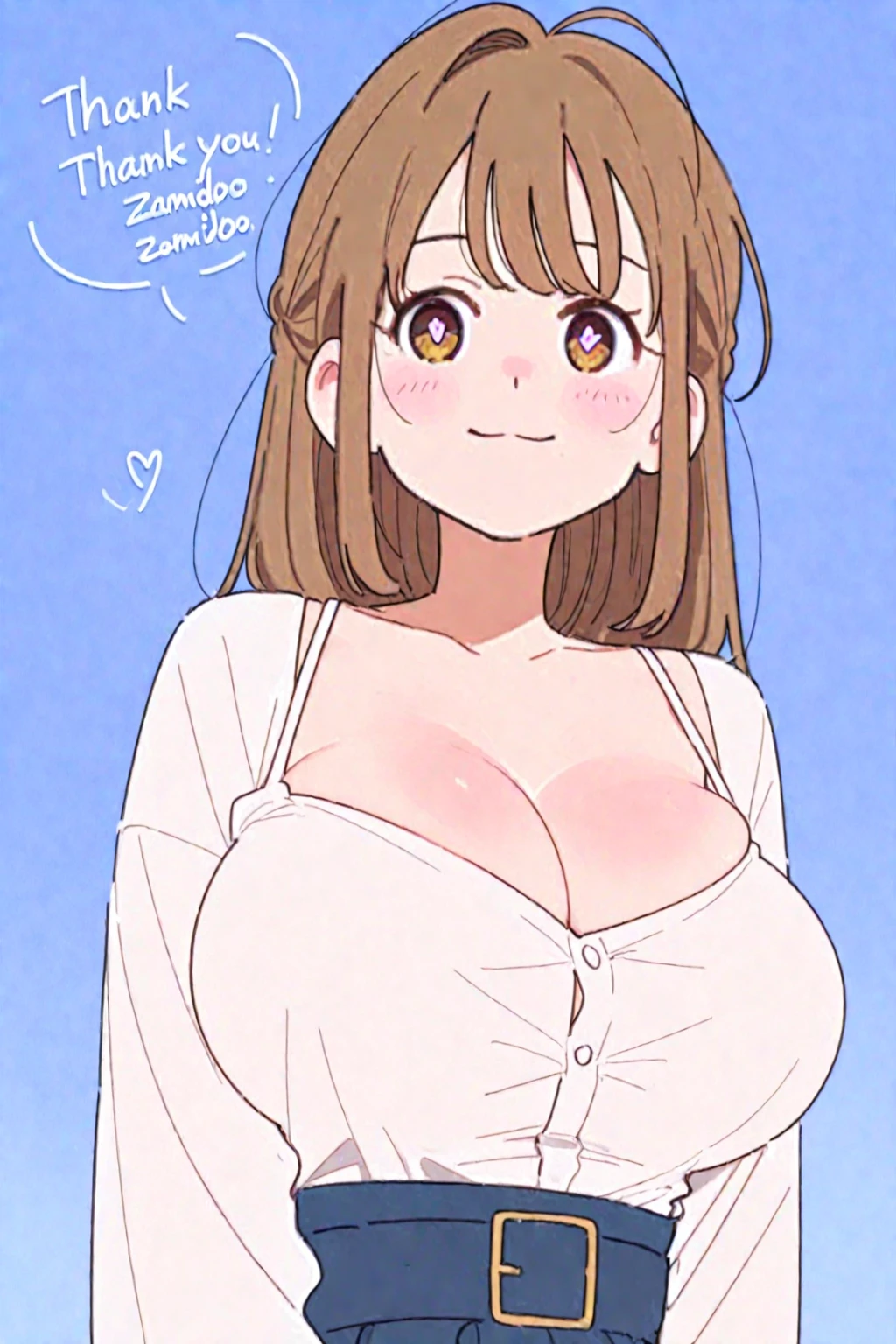 1 adult female、35-year-old woman、Huge breasts:1.5、sagging breast:1.5、Brown Hair、Light red eyes、Wavy Hair、Bobcut、milf、off-shoulder sweater、potbelly、Worried brow、smile、Gorgeous Mom、Walk gracefully