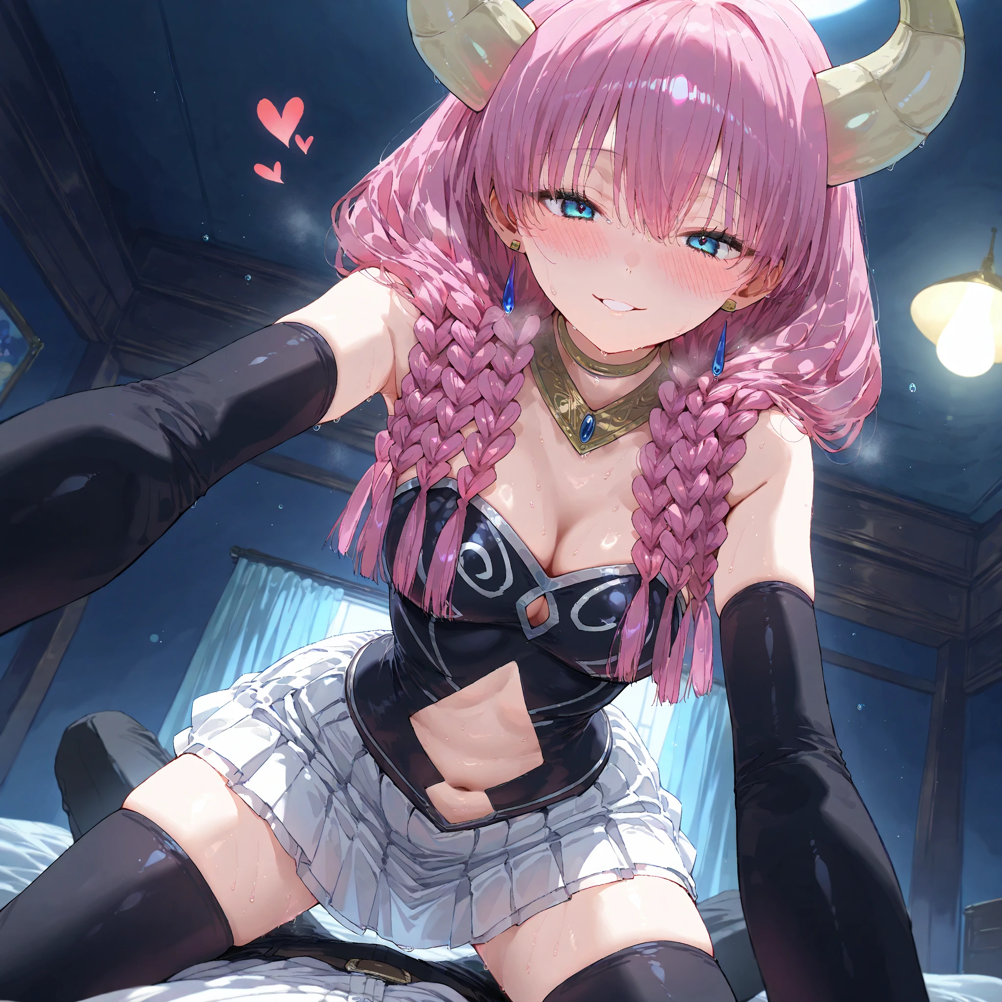 (vacuum blowjob)、(69 blowjob deep throat)、(Nose hook)、(Huge huge breasts 1:2)、(half open eyes)、(I pursed my mouth)、(suck dick)、(get down on all fours)、(huge nippleilking machine)、(I can see your nipples 1:2)、(masterpiece, highest quality, Super detailed, 超High resolution, realistic, 4k, 8K, highest quality, masterpiece, best image quality, Super detailed, 超High resolution, anime, comics, masterpiece, highest quality, High resolution、photograph), (((1 girl、1 black male)))、(huge saggy breasts 1:2),(pink hair)、(long hair)、(white and red shrine maiden clothes)、((Shuna))、((2 white horns 1:2))、((That time、I was reincarnated as a slime))、((penis))