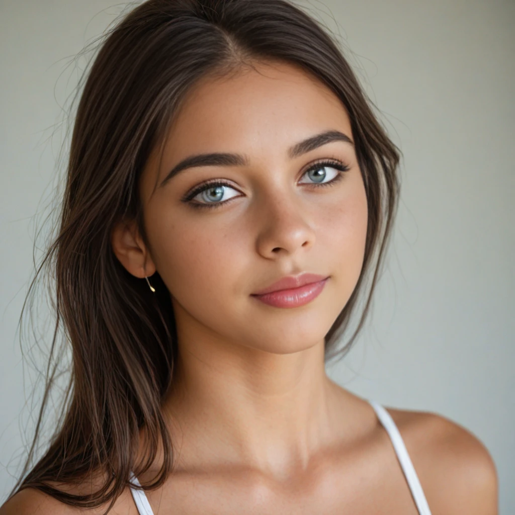 Girl with Beautiful eyes and 
