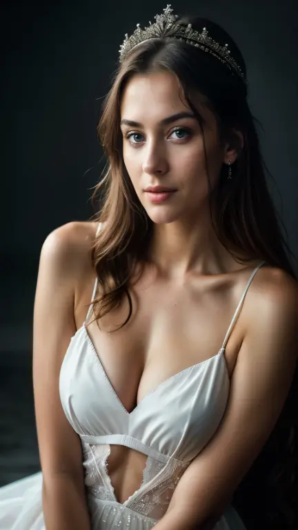 RAW Photo, DSLR BREAK
(kkw-ph1:0.9) BREAK portrait of 1 young 20yo woman, brown hair, wearing wonderful dress, perfect eyes, perfect lips, perfect nose, professional color graded, wonderful woman, dark background, cute woman