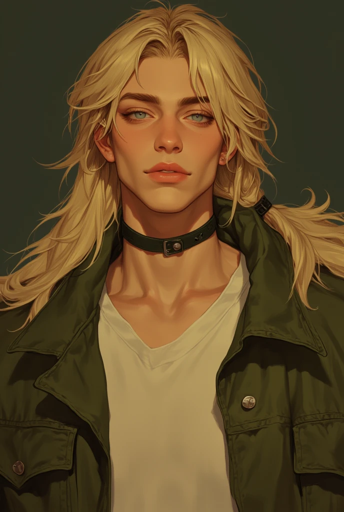 Lucifer with long blonde hair