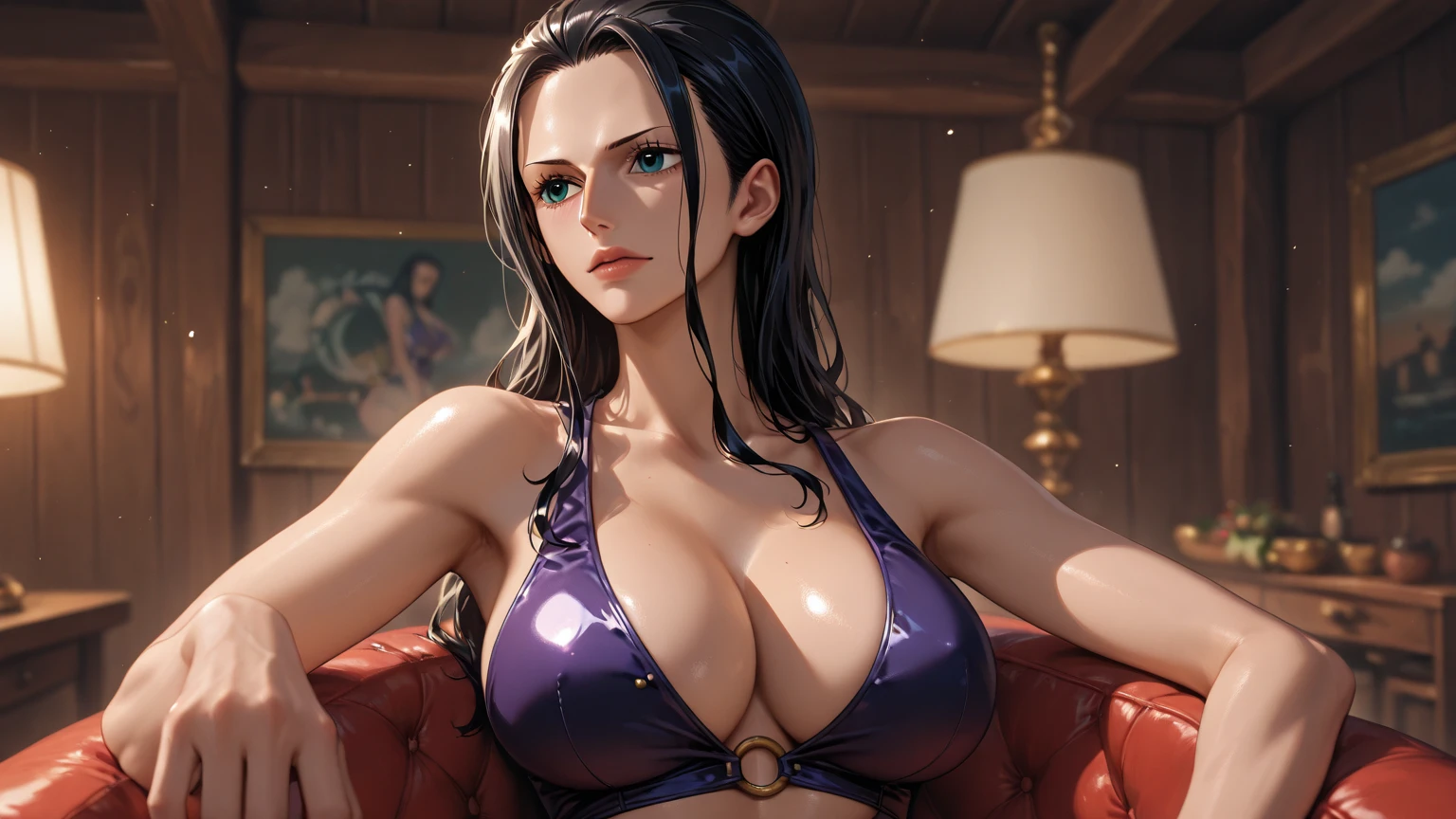 (best quality,4k,8k,highres,masterpiece:1.2),ultra-detailed,(realistic,photorealistic,photo-realistic:1.37),futa MILF, massive breasts, big penis, erection, seductive expression, exquisite curves, voluptuous body, luscious lips, piercing eyes, flawless skin, silky hair, sensual pose, vibrant background, alluring lighting, erotic atmosphere, fantasy setting, explicit content, intimate encounter, intense passion, arousing color palette, suggestive shadows, captivating composition