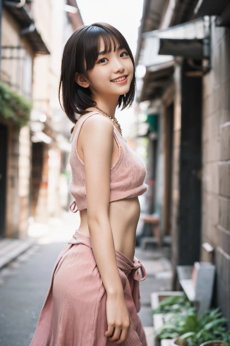 Highly detailed CG Unity 8K wallpapers, Highest quality, Very detailed, masterpiece, Realistic, photo Realistic, Very detailedかわいい、22 years ago、(((スカートをLift it yourself)))、(Lift it yourself)、Light purple pants in frill lace material、Small panties、Panty Focus、Detailed pattern on panties、Small panties、blush, Lips parted, Looking at the audience、Half Body Shot、(crowd)、(On the streets of Tokyo)、Short Bob Cut、Too bright natural light、Shining Sun、女性crowd、Shooting from a slightly lower angle、Lips shining with lip gloss、Sparkling eyes、Cute Headbands、Cute Hairbands、(((Precision engineered, Luxurious and colorful shorts for adults, High resolution portrait of panties, Drawing pants with extreme precision)))、((She shows off her panties in a unique pose)), ((Spread your legs, Lift your legs)) Please open your mouth a little、