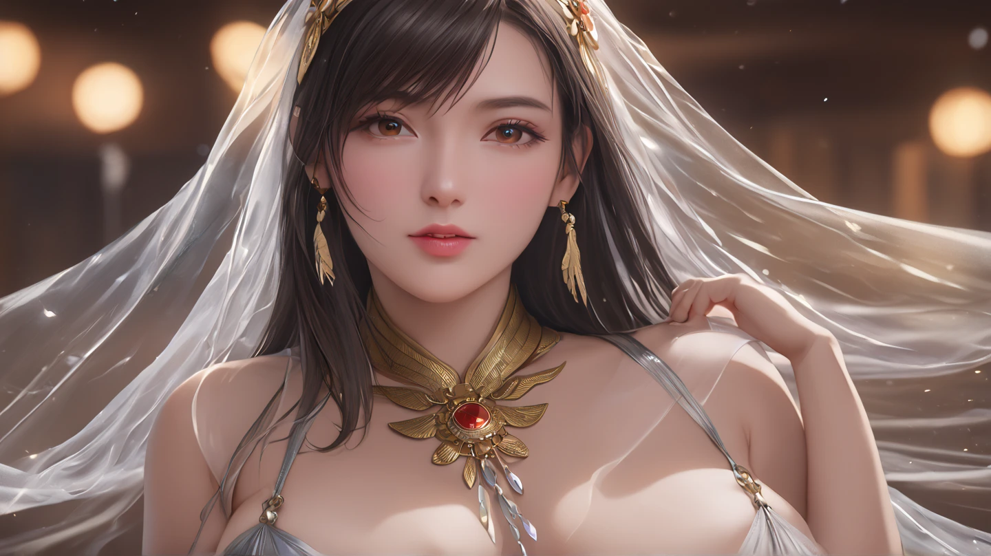 ultra realistic 8k cg, picture-perfect face, flawless, clean, masterpiece, professional artwork, famous artwork, cinematic lighting, cinematic bloom, perfect face, beautiful face, fantasy, dreamlike, unreal, science fiction, lace, lace trim, lace-trimmed legwear, (rich:1.4), prestige, luxury, jewelry, diamond, gold, pearl, gem, sapphire, ruby, emerald, intricate detail, delicate pattern, charming, alluring, seductive, erotic, enchanting, hair ornament, necklace, earrings, bracelet, armlet,halo
((,1girl, pov,)) ((, 1girl, solo, star_\(symbol\), bouquet, pillarboxed, dress, jewelry))<lora:DA_BaiChenXiang:0.6>