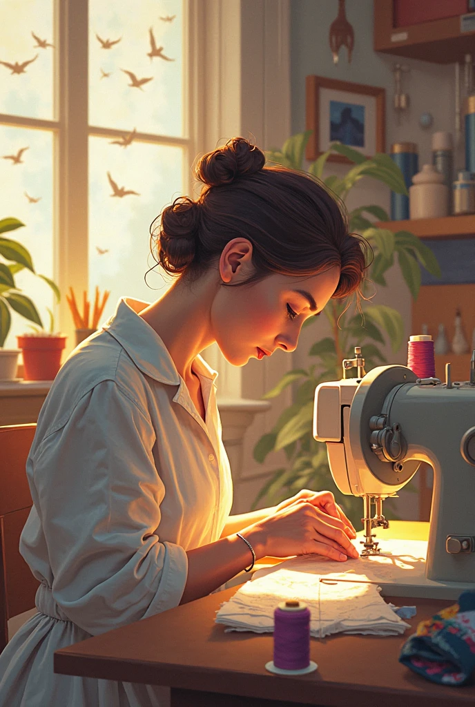 आलिया ने कॉलेज छोड़ दिया और सिलाई का काम सीखकर शुरू कर दिया।