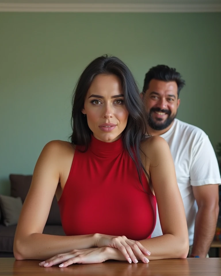 woman in a bikini sitting on a man's lap in a dentist's chair, adriana chechik, cruel, furious dark haired women, by Rob Alexander, full body pictures, boss, ebay photo, olivia, looking hot, tempting, best shot, may), nick land, lots of pictures, images, alex, jacqueline e, stunnig, a-1 pictures