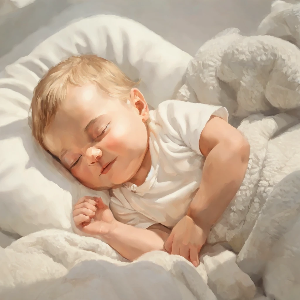 baby in a cradle