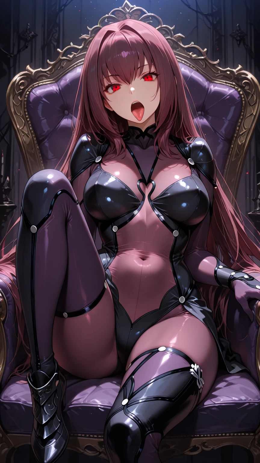 best quality, insanely detailed, nino nakano, breasts, blush, bedroom background, looking at viewer, cheerful eyes, masturbation, pussy, nsfw,arousal, tight latex suit, 