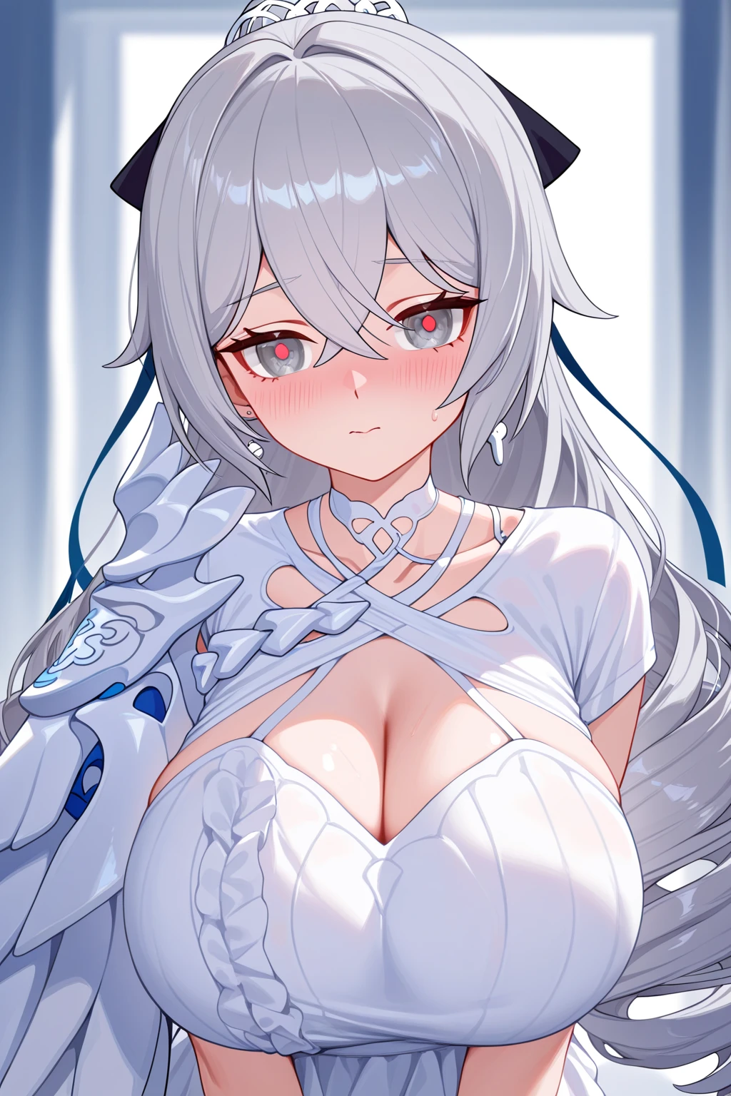 white background