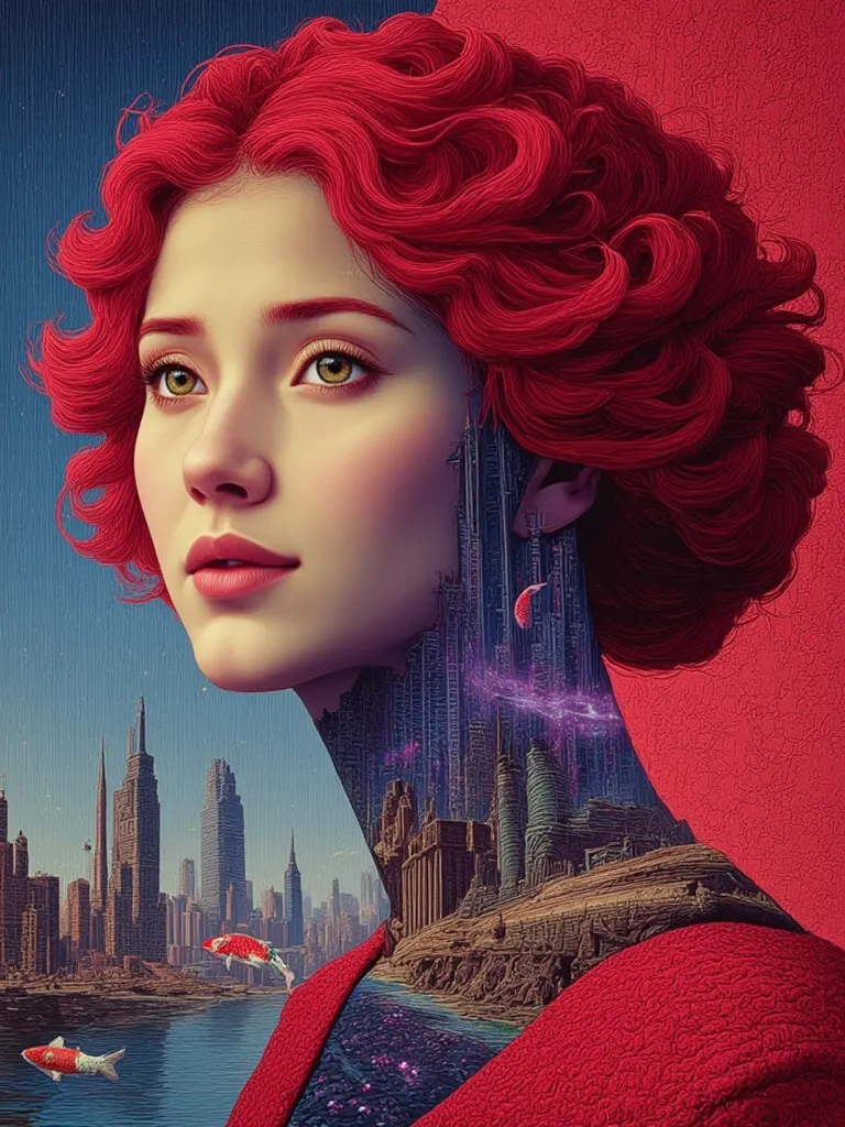 Velo dei Regni: Città nei Riccioli Cremisi