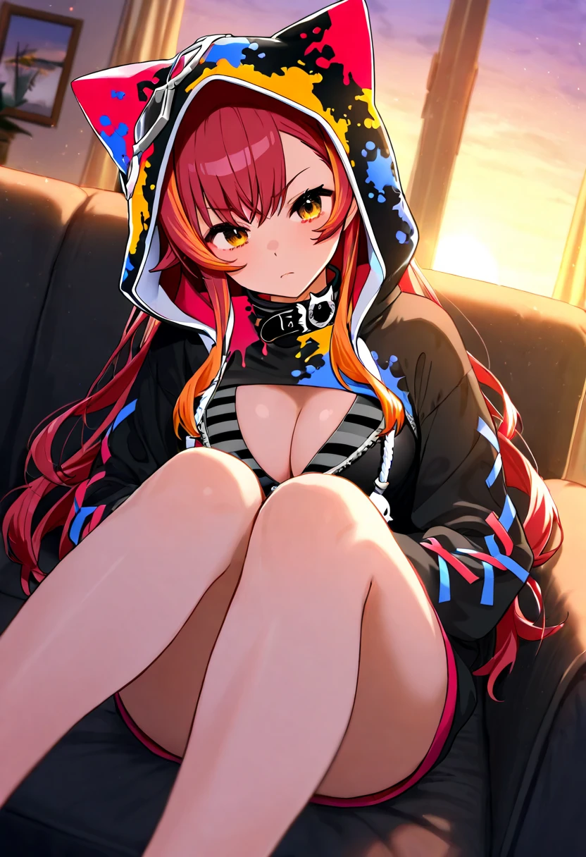 Masterpiece、high resolution、Wolf Girl, Large Breasts, 