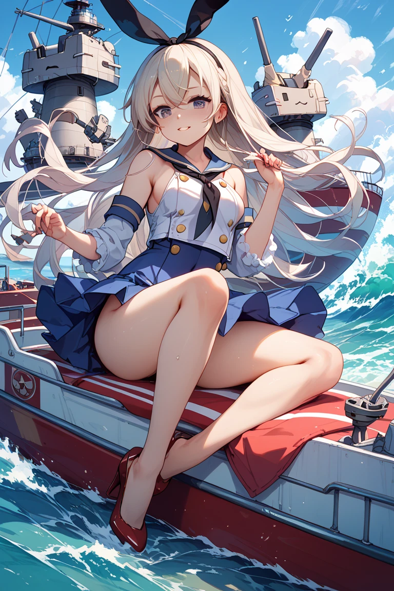 Surprised mouth　cute little