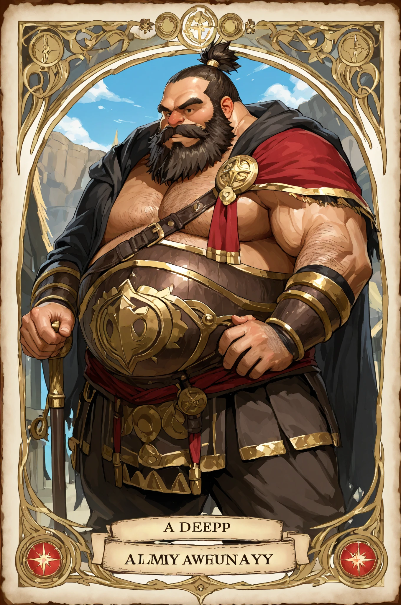 Daddy,fat body,big body,the ancient warrior 