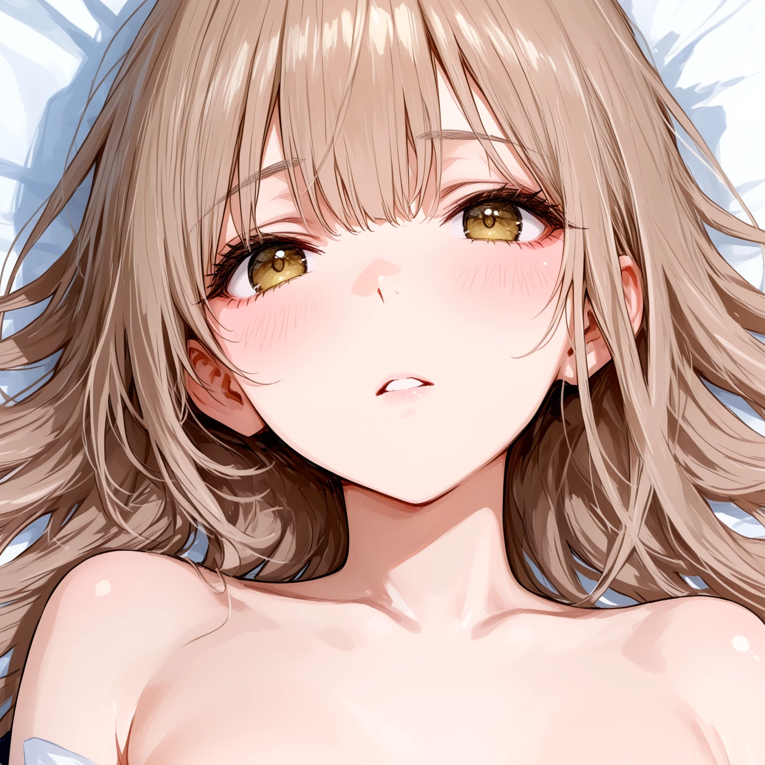 1girl ,(Shiina Mahiru,mahiru shiina), Long Hair,bangs,happy smile, smile, Open your mouth,(nsfw,full,Nude,topless),Real Summer,Daytime,sunny,My hair is blowing in the wind,whole bodyがイラストに入るように,Slender body,Beautiful nipples,詳細な乳首
BREAK indoors, Luxury Hotel,ベッドの上
BREAK 美乳,(((nsfw,boy on top,face to face,intercourse with a man,vulgarity,lie down,Lying on your back))),Medium chest,whole body,
BREAK (masterpiece:1.2), Highest quality, High resolution, unity 8k wallpaper, (shape:0.8), (Beautiful details:1.6), Highly detailed face, Perfect lighting, Extremely detailed CG, (Perfect hands, Perfect Anatomy), (((nsfw,full,sex,boy on top,missionary,face to face,hetero,intercourse with a man,orgasm,Lying on your back,vaginal penis,full body zoom,cum on face,facial,Massage the breasts with both hands))),(Sweaty,humid,heavy breathing,trembling)