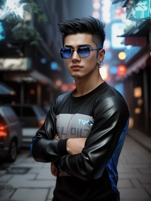 Cyberpunk 2077 fighter