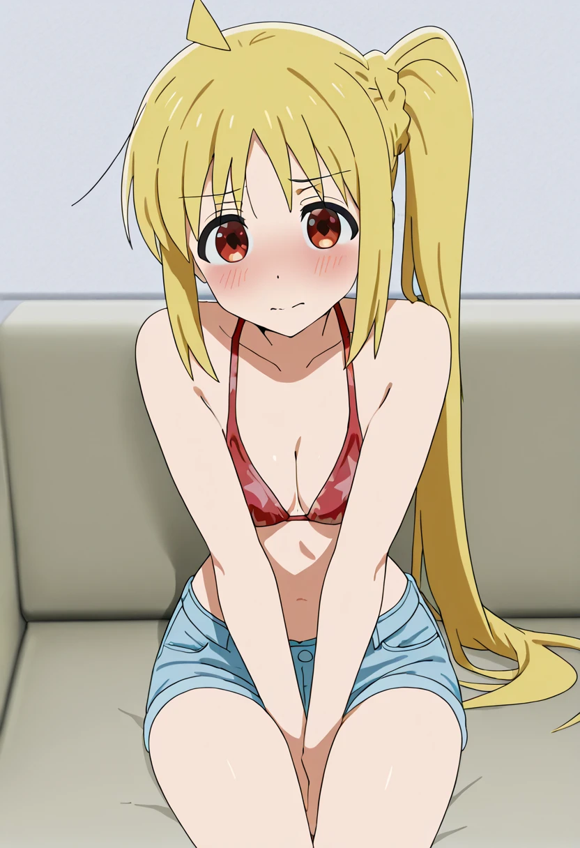 Anime tom girl, Fine skin, cute, Very detailed, 8k Very detailed face,
fate testarossa, long twin tails, bronde_hair, black_ribbon,
Completely naked, nipples, Pussy Line
otoko no ko , a feminine boy, ((tom girl)),