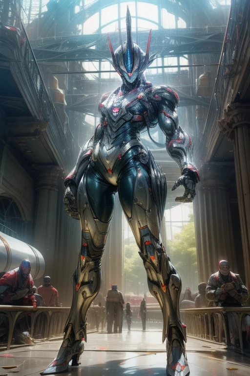 "Female Groot from Marvel photography, hyperrealistic robot with intricate biomechanical details and clean lines, showcasing the cyberpunk aesthetic. A masterpiece featured on Zbrush Central."