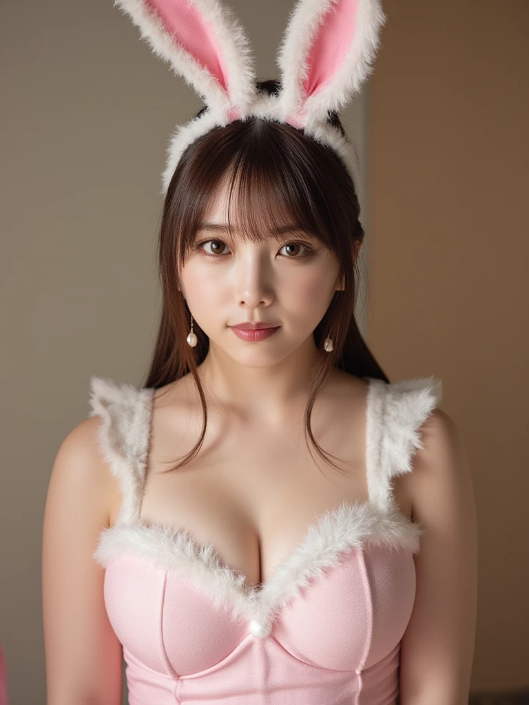 Woman in white stockings and heels,young and cute girl, wearing in stocking,Sexy Girl, Lovely woman, pantyhose, 8K,top-quality、超A high resolution、女の子1人、(huge-breasted:1.2)、colourful hair, White Bunny Girl, Wearing rabbit ears on the head,Photo,Live action,japanes,独奏,Beautiful expression,Embarrassed look,troubled look,The background is the sea,I have one stuffed white rabbit