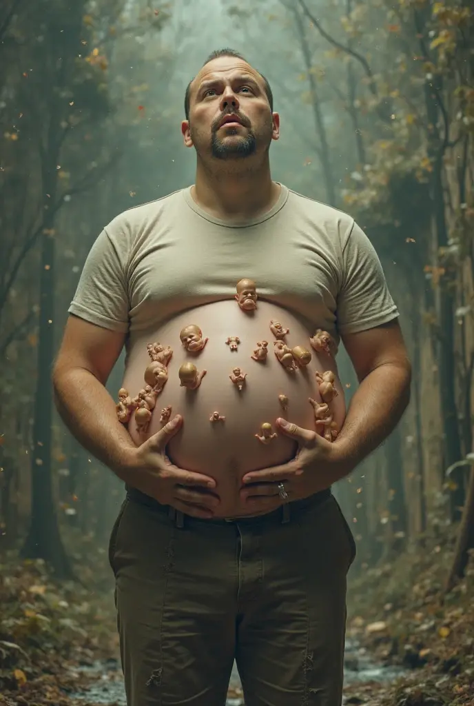 A pregnant man