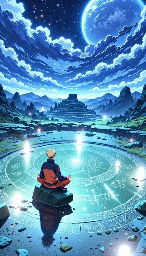 sfondi dei personaggi degli anime flux+ midjourney