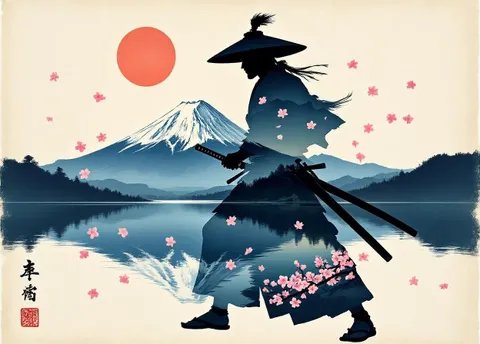 Ukiyo-e X Doppia esposizione.