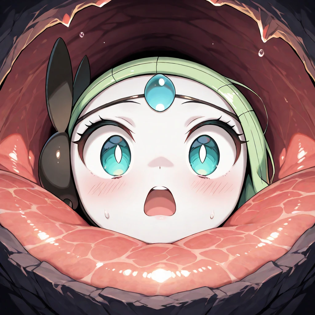 ((goblin))) , (((woman))) , (((small in height))) , (Completely ) , (((Short eyebrows))) , I'm tanned , (((Very small in stature))) , ((small breasts)) , ((black hair)) , (short hair) , (((I'm ))) , (((cheeks are red))) , ((( )))) , front , drooping eyes , (((Black eyes))) , (I'm thin) , (全身がfrontを向いている) , cave , 2D , (((There are tentacles in the ))) , ((With )) , big  , Tentacles and  activity , () , (()) , ((Lots of tentacles in the background)) , (()) , sitting , tentacle  , female  open ,2d