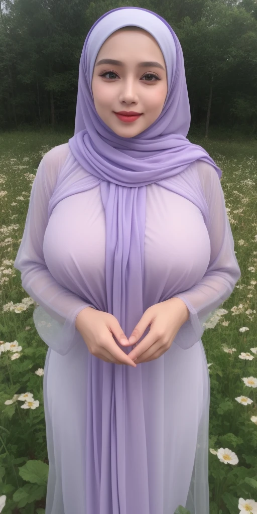 Huge tits angela white, pink latex hijab shiny oiled tits, nipples, lipstick, buxom, clouds, sky, angel wings