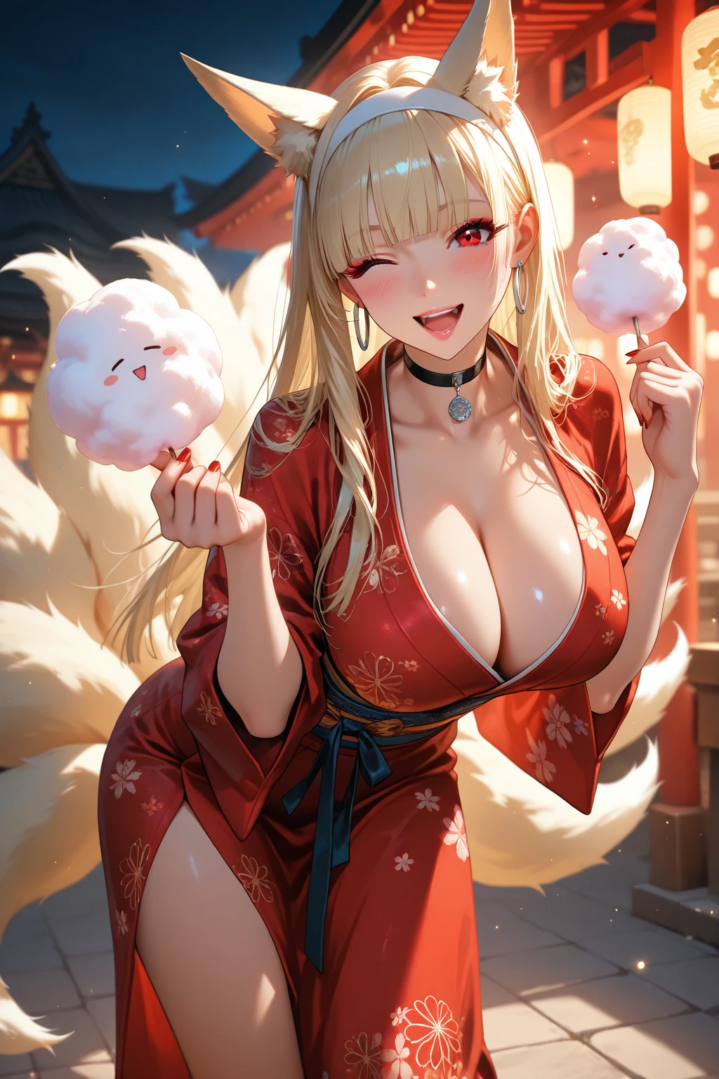 Ultra HD、Ultra high definition、Thousand-year-old fox spirit、Camel Toe、Giant tit、Nipple Puffs、Cleavage、Plump、Super big breasts、Super big butt、Daji、Sueyoshi、In front of Tamamo、Demon power、witchcraft、Wear an aura、Overflowing with energy
