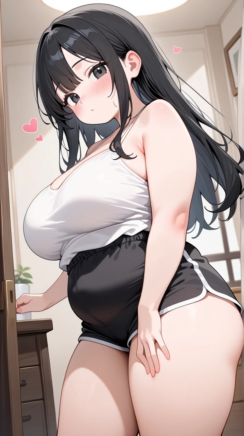 Big Breasts,Plump,Sweaty,blush,cry,Drooling,anime,Glasses