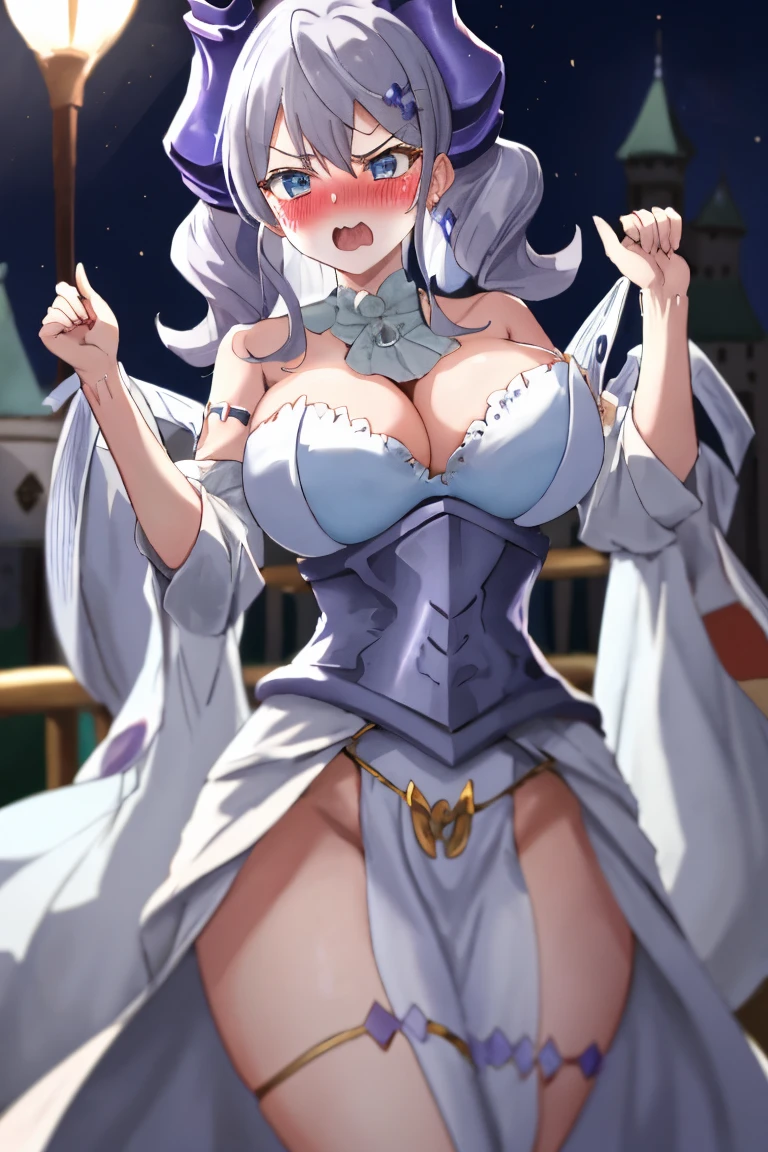 Magical senpai, beautiful, sexy, hot, doing a magic trick, wearing her traditional outfit and magician hat