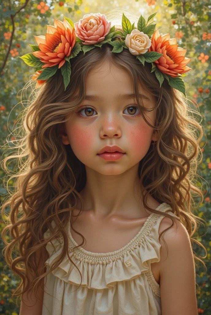 Naked little girl
