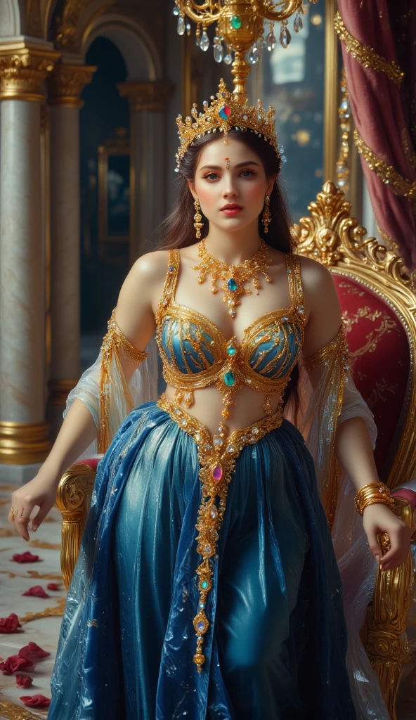 ultra realistic professional full body camera (((wearing lace dress , close eyes and gold leaf crown))) (photo 1028k qhd) by (James C. Christensen:1.2|Jeremy Lipking:1.1), (Dittmann Anna:0.3), (jiner:0.3), (mise au point nette:1.3) lndswgnr,High detail, instagram top model,blonde hair, beautiful detailed baby blue eyes, k eyes,(eye makeup:1.2) sleeping Pose of the Instagram model, perfect button nose, attractive lip shape has an upper-to-lower lip ratio of 1:2, perfect ivory skin confiant, (((anatomycally perfect 25 old ladie hand,finger, nail))),fille en forme Fille maigre et sexy, breast:1.2, anatomie parfaite, Perfect symmetry:1.2, Realstic position, realistic and gorgeous face:1.2, perfect face, highly detailled, happy, confident, ighting cinematic, Lighting scene, soft lights, instagram standing pose (((baby blue eyes,, Fille maigre et sexy, breast:1.2 perfect charming face, attractive lip and nose, 1girl, solo, long hair, looking at viewer, smile, dress, bare shoulders, purple hair, gold leaf crown,flower, lying, black dress, on side, white flower, couch, beads, pearl (gemstone), (shiny skin:1.15),(mature female:1.2),shalom,