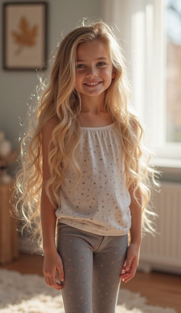 blonde child with very long and curly hair, cabelos crespos, cabelos loiros muito cacheados, longos cabelos loiros e cacheados, cabelos loiros cacheados muito longos, loiro encaracolado, fundo branco.