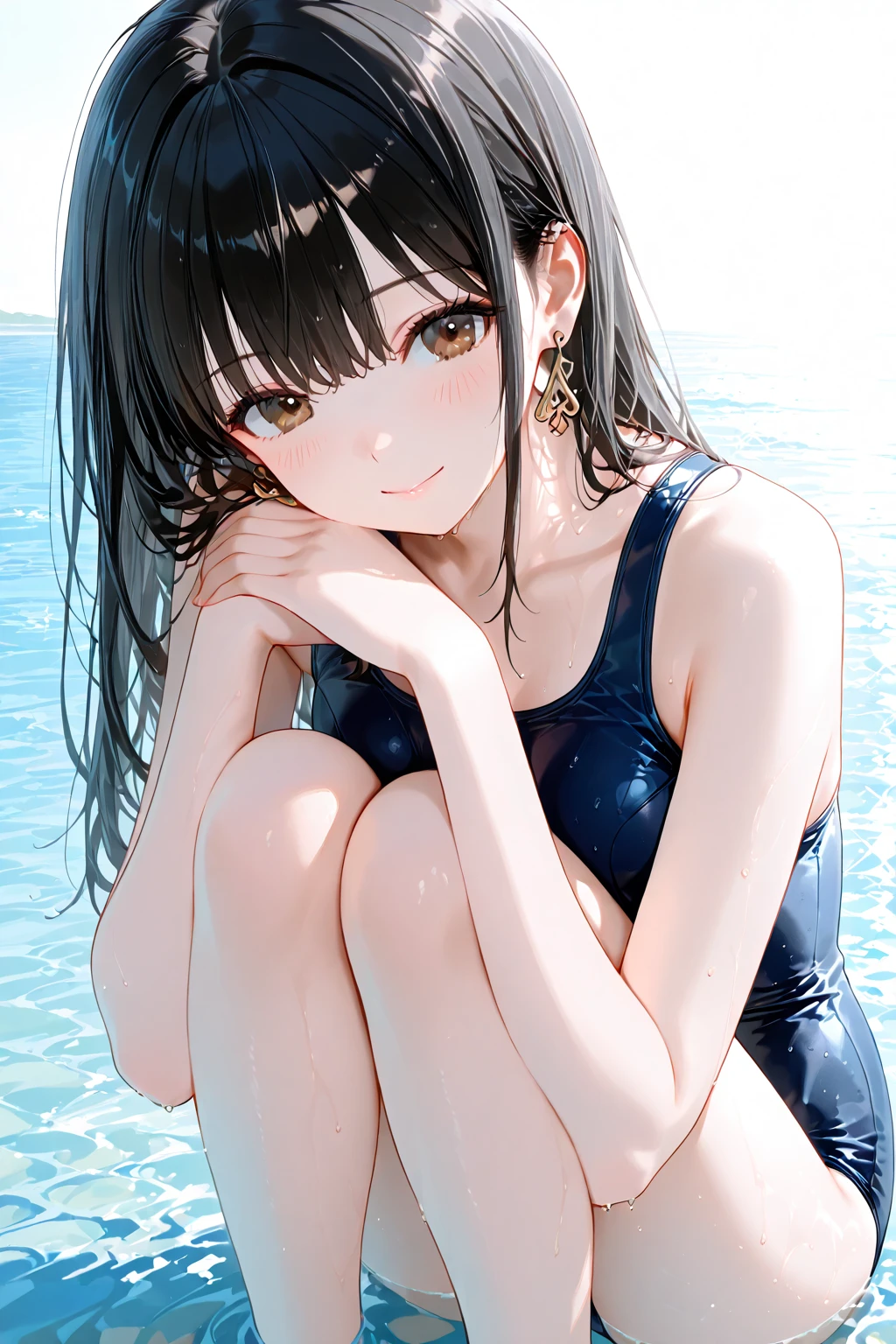 <lora:gris_swimsuit_v0.1:1>
1girl, gris swimsuit, squatting, wet, flip-flops,, masterpiece, best quality, highly detailed