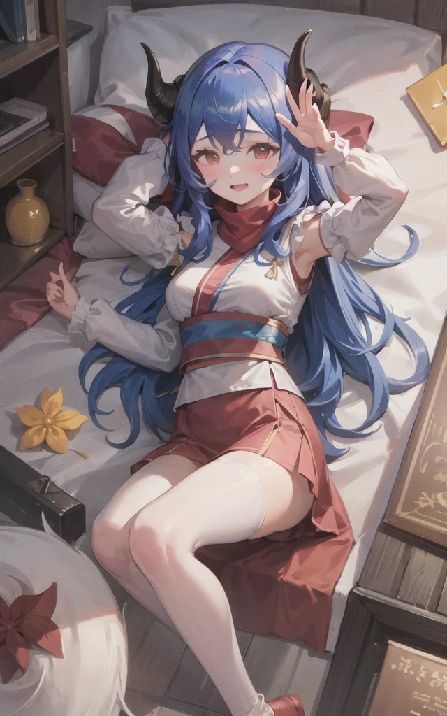 Reimu from touhou showing her feet