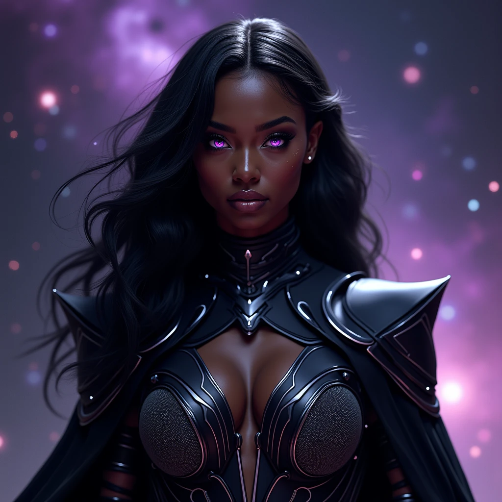 8k full body portrait of beautiful Nigerian 1supermodel with long black hair, dark shiny skin, intricate, elegant, highly detailed, majestic, beautiful detailed eyes, digital photography, art by artgerm and ruan jia and greg rutkowski surreal painting, broken glass, (8k, RAW photo, best quality, masterpiece:1.2),ultra-detailed, (high detailed skin:1.2), 8k uhd, dslr, soft lighting, high quality,