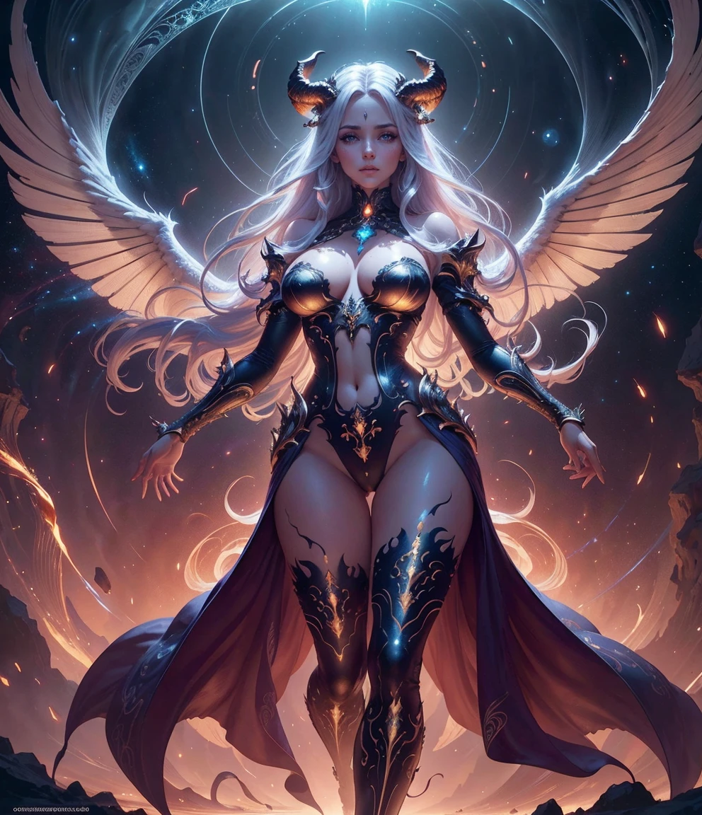 There is lost coliseum there stand female lionessin battle stance, she have ebony colour skin beautiful yellow cat eyes dark gold eyeshadows make up, ring style earrings, her hair is purple with pink highlights . she dressed in white neather topic with golden parts on countures also short and white leather straps on her cat legs instead of boots, her hands have hude ruby claws on her fingers, (ultra high quality fantasy art, anime fantasy style, masterpiece, ultra high quality character design, 8k quality anime art, realistic anime art, top quality wallpaper illustration, detailed ultra high quality accurate face, high quality design and accurate physic)