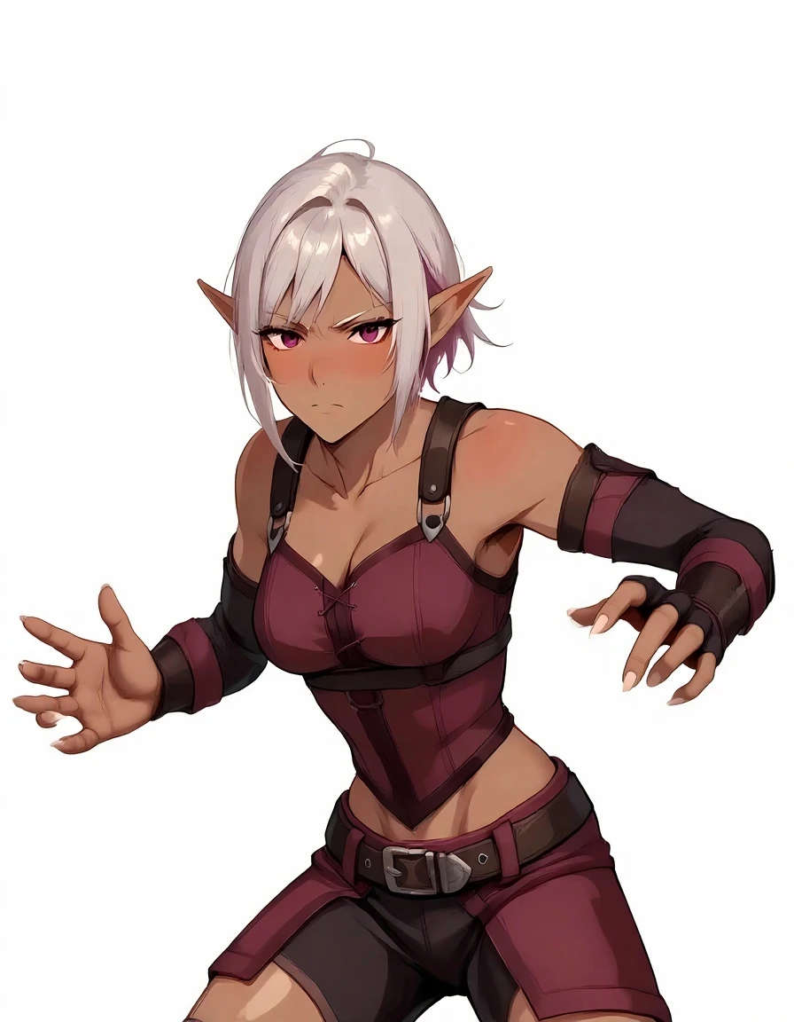 <lora:porqueloin_PONYXL:1> score_9, score_8_up, score_7_up, score_6_up, score_5_up, score_4_up, masterpiece, BREAK
1girl, solo, sexy, standing, arched back, futanari, huge penis, dynamic angle, flat chest,
Fae Lavender Skin, pallid elf, pale skin, pale hair, albino, feathers cut,
Low-cut brown Lace Samurai Shogun's Ornate Armor