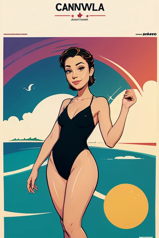 best quality, ultra high res,sibylline, 1girl, solo, black hair, tattoo, leotard, long hair, blue leotard, brown eyes, lips,
