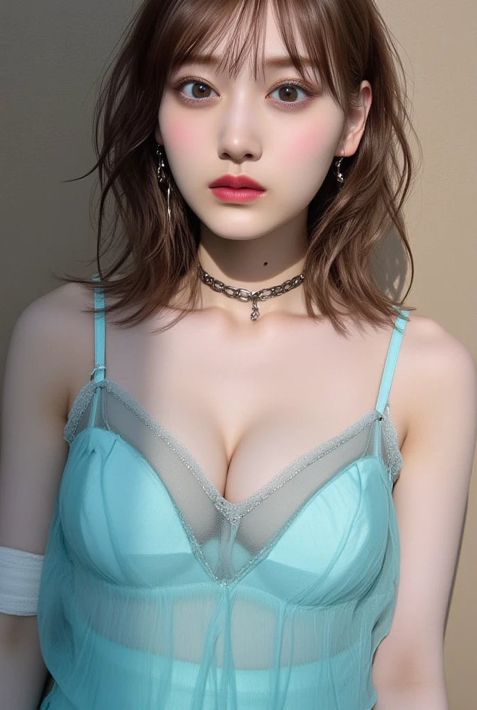 ,((Wearing a torn sheer costume of a superheroine)),(, No bra)), Wet crotch, Wet thighs, Beautiful girl with accentuated slender abs: 1.4, (((nipple tips protruding, areola is protruding, The shape of the pubic region is clearly visible)), sixpack abs: 1.4, Bust Botox, Photo, Sharpness, Unique 850 4, Koda850 k portrait camera, F1.6 shots, Ultra-realistic textures, Spectacular light textures, Cinestil 800 Fashion Mechanics, (futuristic sci-fi battle fashion: 1.1), (tied perfectly by chain), Restraint, Slaves, collars, ((wide prison with sunlight)), Dark fantasy, Realistic material details, extreme hight detail, Ultra-realistic materials ((Torn costume))), Wet, Cloudy, (Chained)), ((big emphasized by chains)), ((chains digging into crotch)), ( (Collar)), (, No bra), shredded costumes, broken golden shields and battle spears,, White combat gloves, Combat shoulder armor, Blood splattered on the face, Blood splattered, Realistic, (Bruises, Dirty, ripped clothing, skimpy clothing, Blood: 1.3), Torn Cape, Torn pantyhose, Long legs, ((iron pipe in the crotch)), Metallic shackles and fetters, ((chains hung from heaven)), Wet crotch is clearly visible, Swarovski's sword and the anatomy beneath his feet, (futuristic sci-fi battle fashion, Torn mesh stockings),