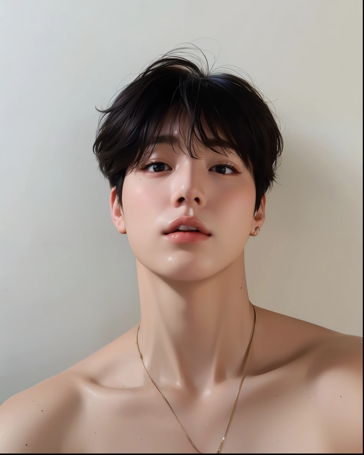 BTS Jungkook, Males Eyes, Beautiful Eyes, full lips, White Skin.